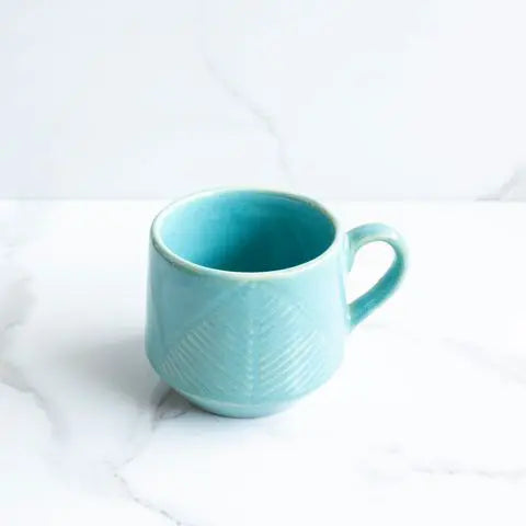 Hidden Leaf Coffee Mug | Blue
