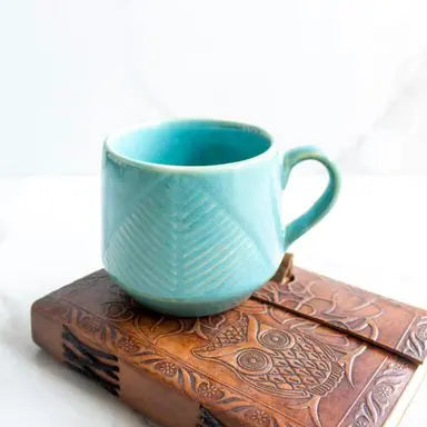 Hidden Leaf Coffee Mug | Blue