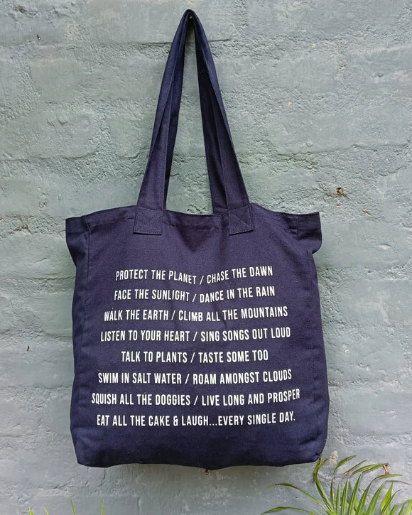 The Bag For Life In Navy Blue