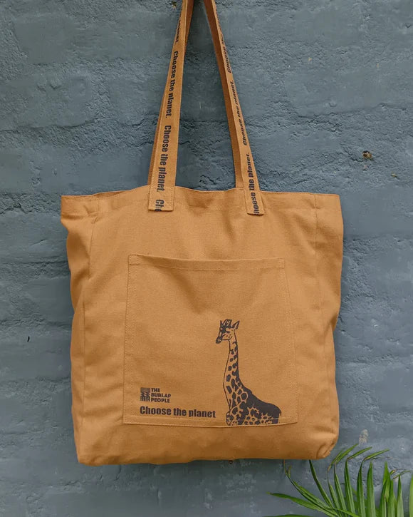 The Bag For Life in Beige Animals