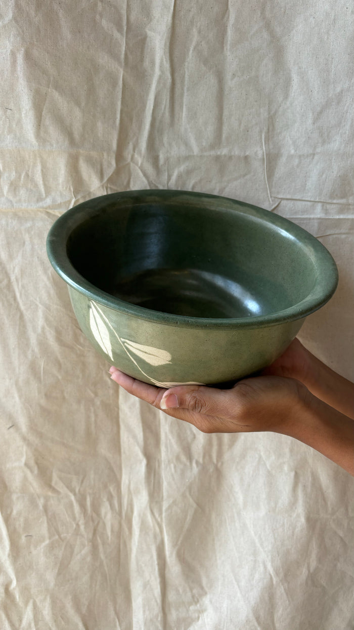 Green Leaf Inspired Bowl
