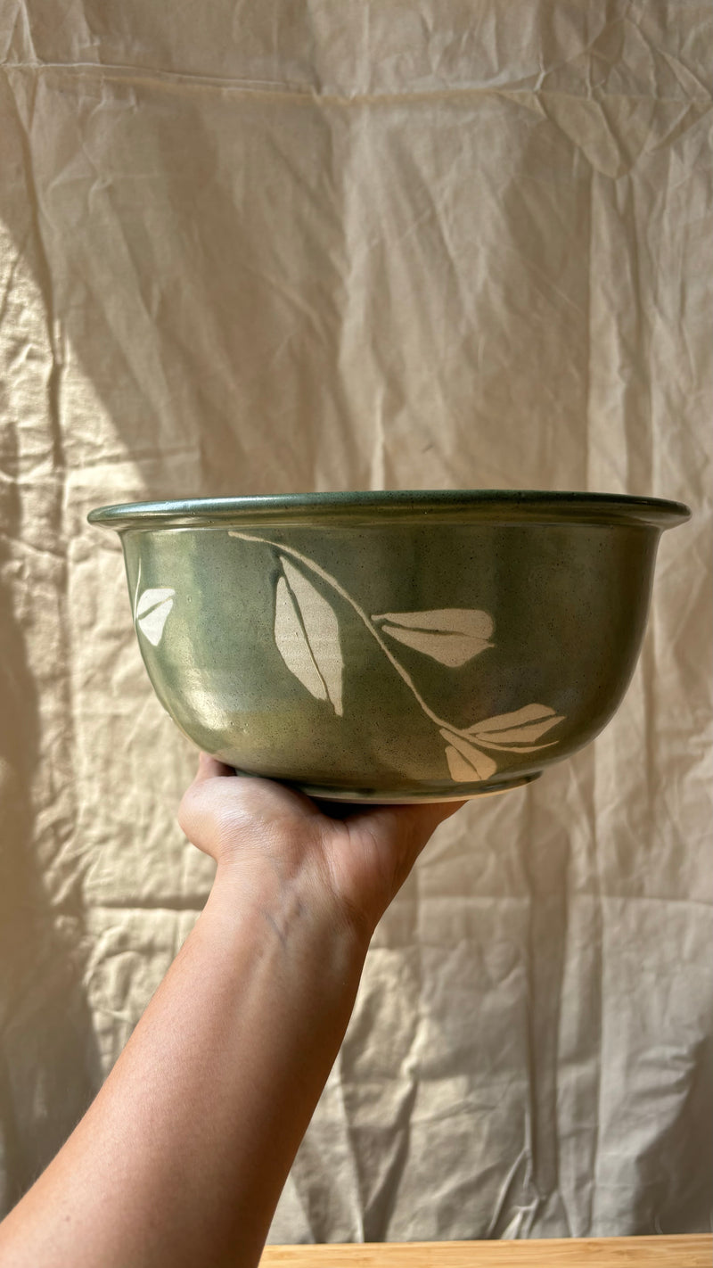 Green Leaf Inspired Bowl