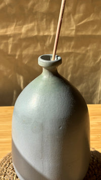 Miniature Gray Decorative Vase