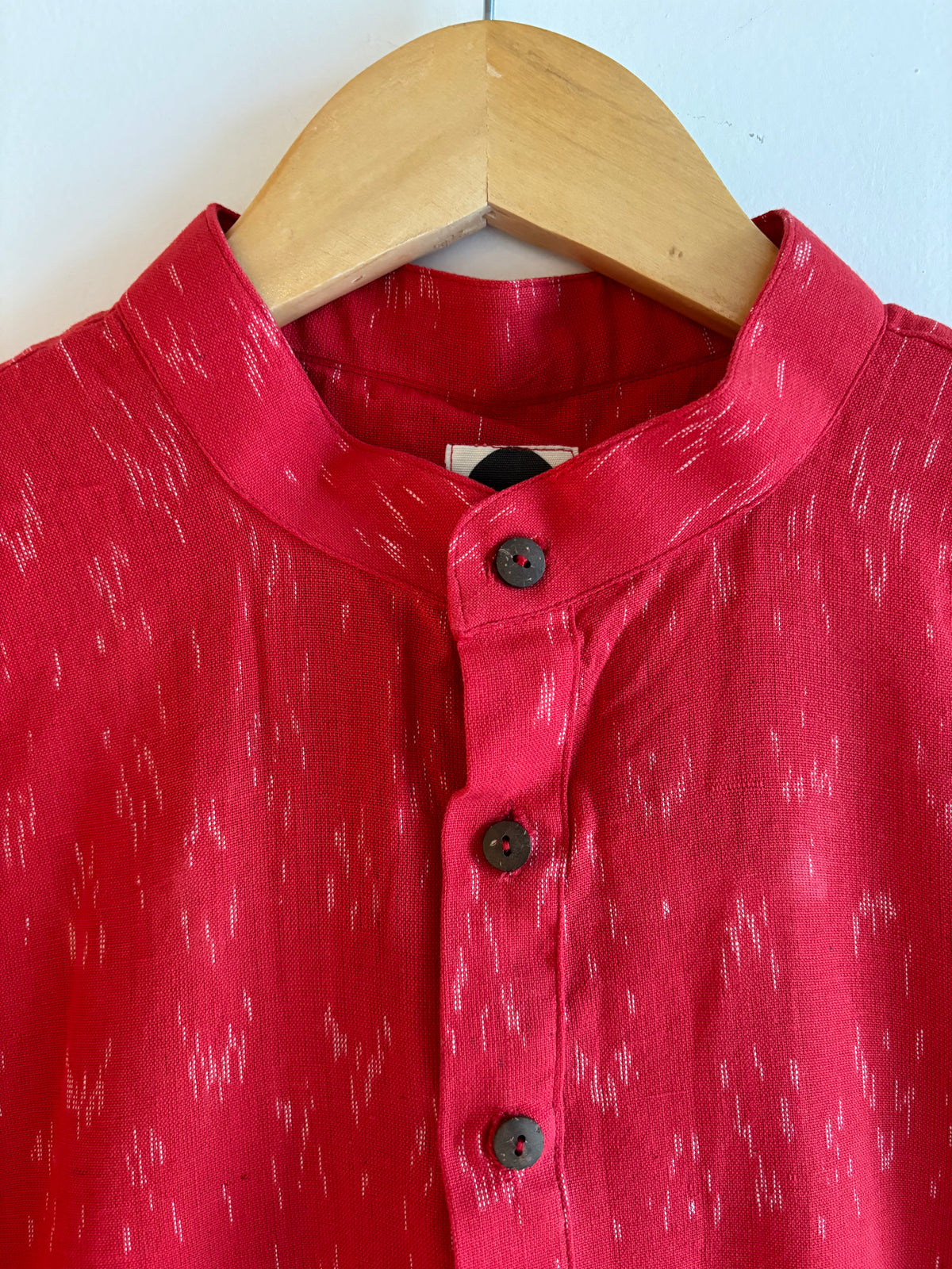 Red Printed Kurta