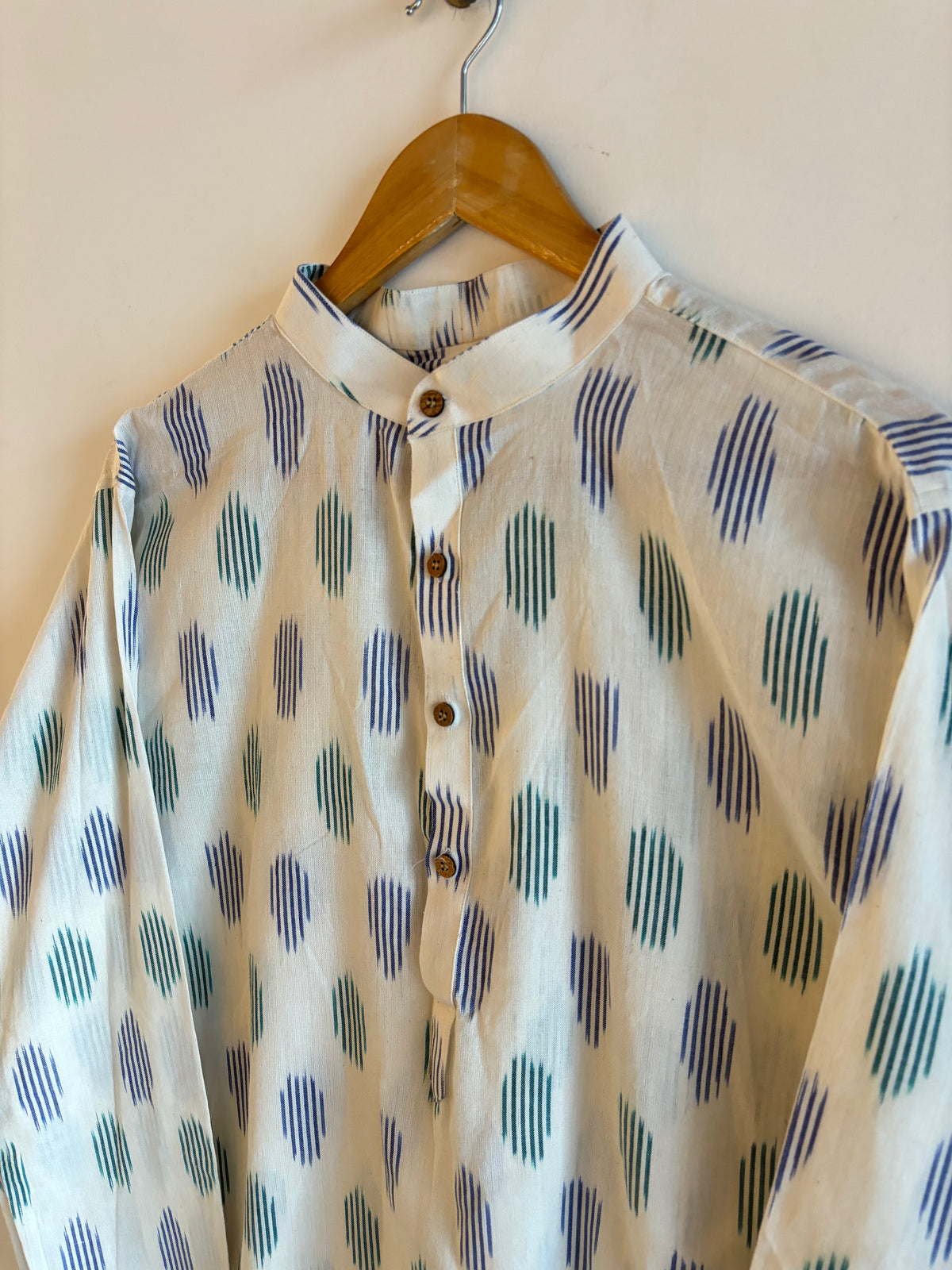 Ethnic White Printed kurta