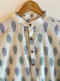 Ethnic White Printed kurta