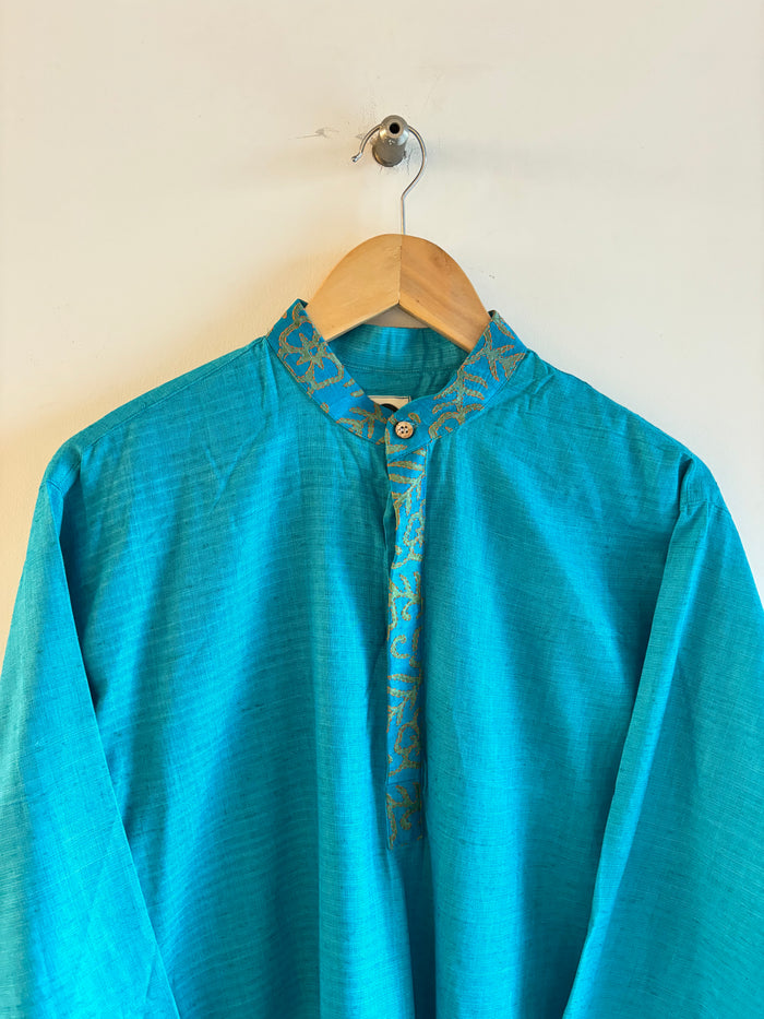 Embroidered Collar Kurta