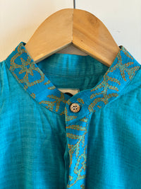 Embroidered Collar Kurta