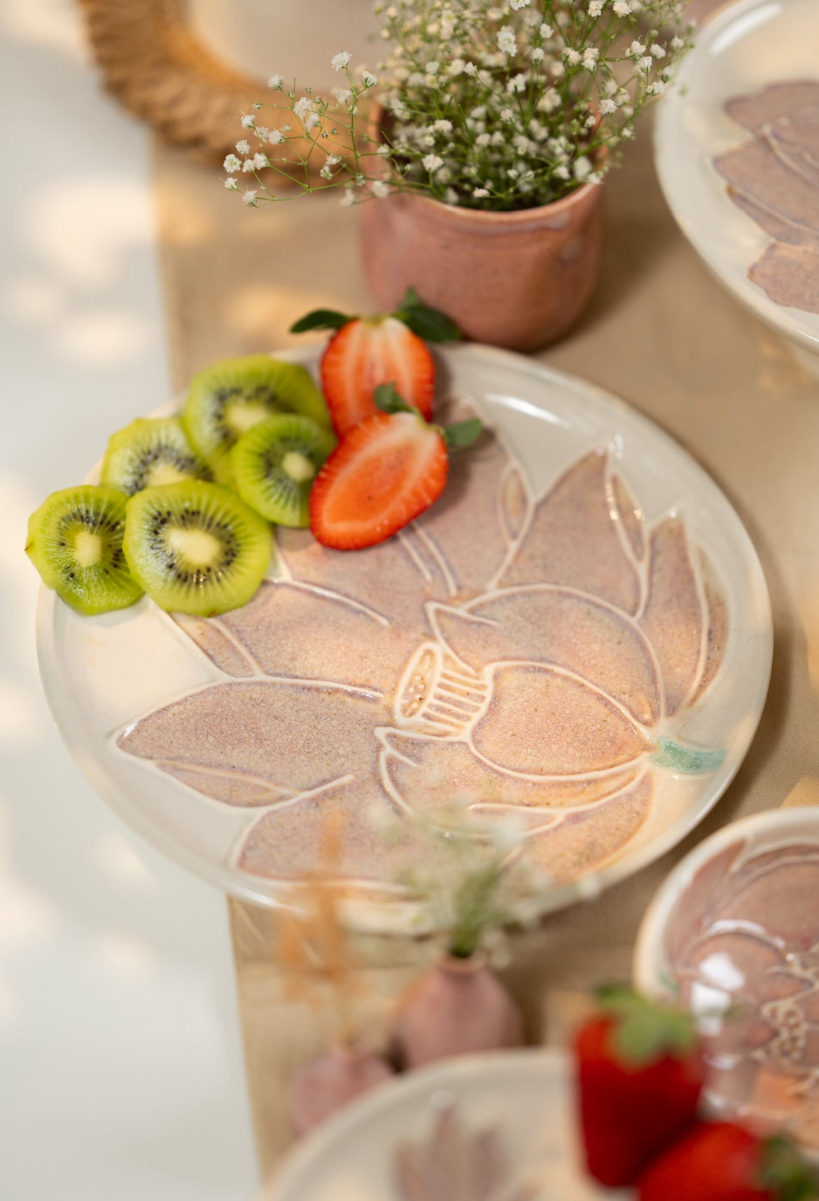 Lotus Blush Platter