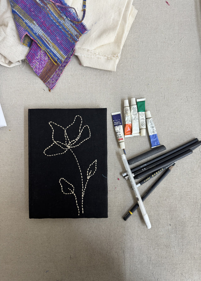 black wildflower diary