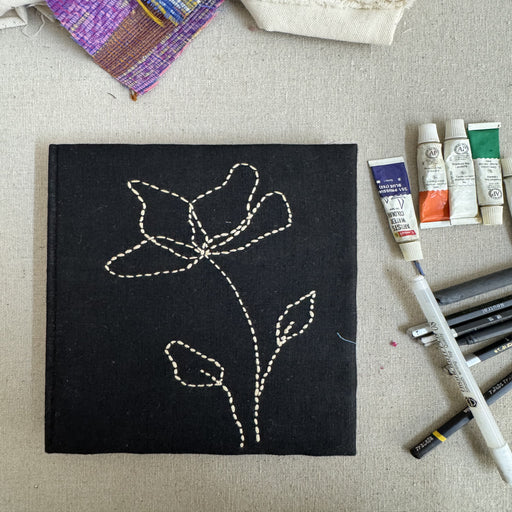 black wildflower diary
