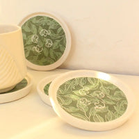Elli Ceramic Coasters | Set of 4