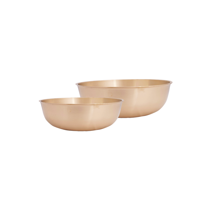 Bronze kadai 2400ml handcrafted kansa traditional toxin-free cooking Indian kitchen Mitti Lifestyle