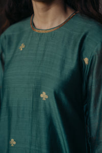 Flowers & moon kurta set