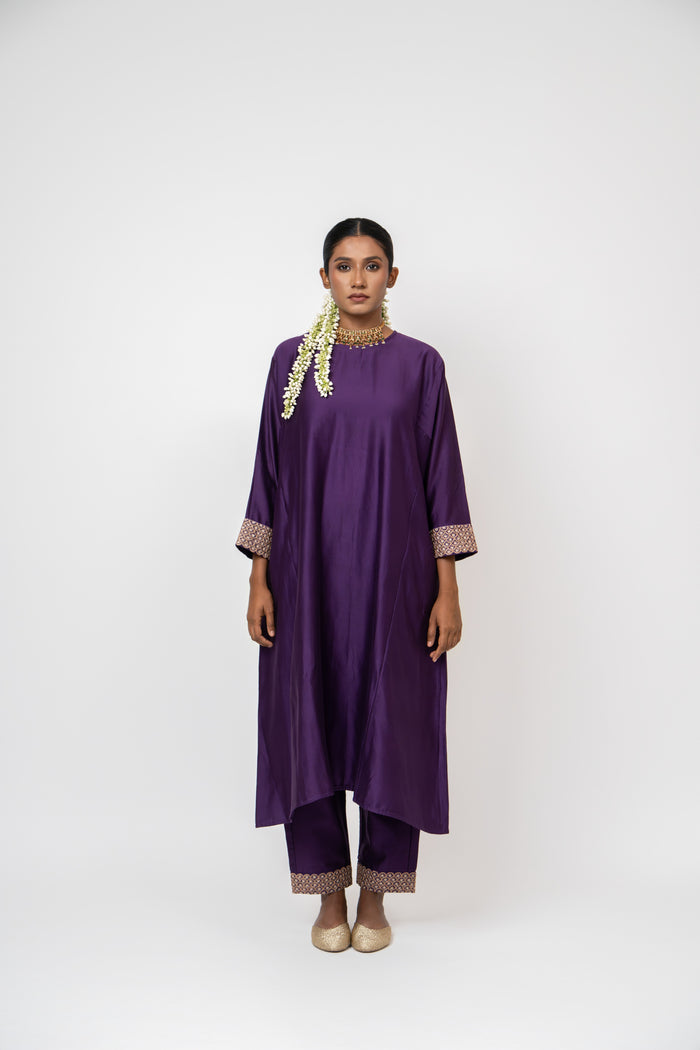 Orchid kurta set