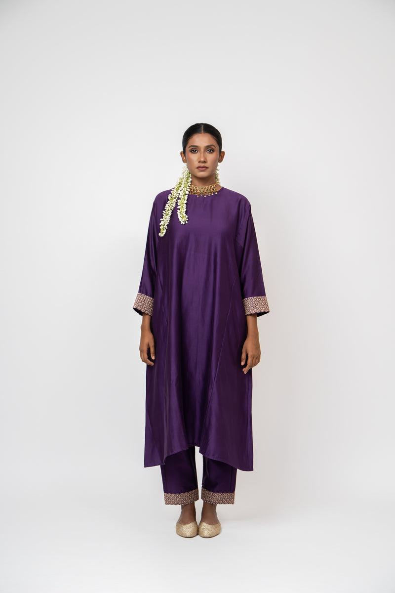 Orchid kurta set
