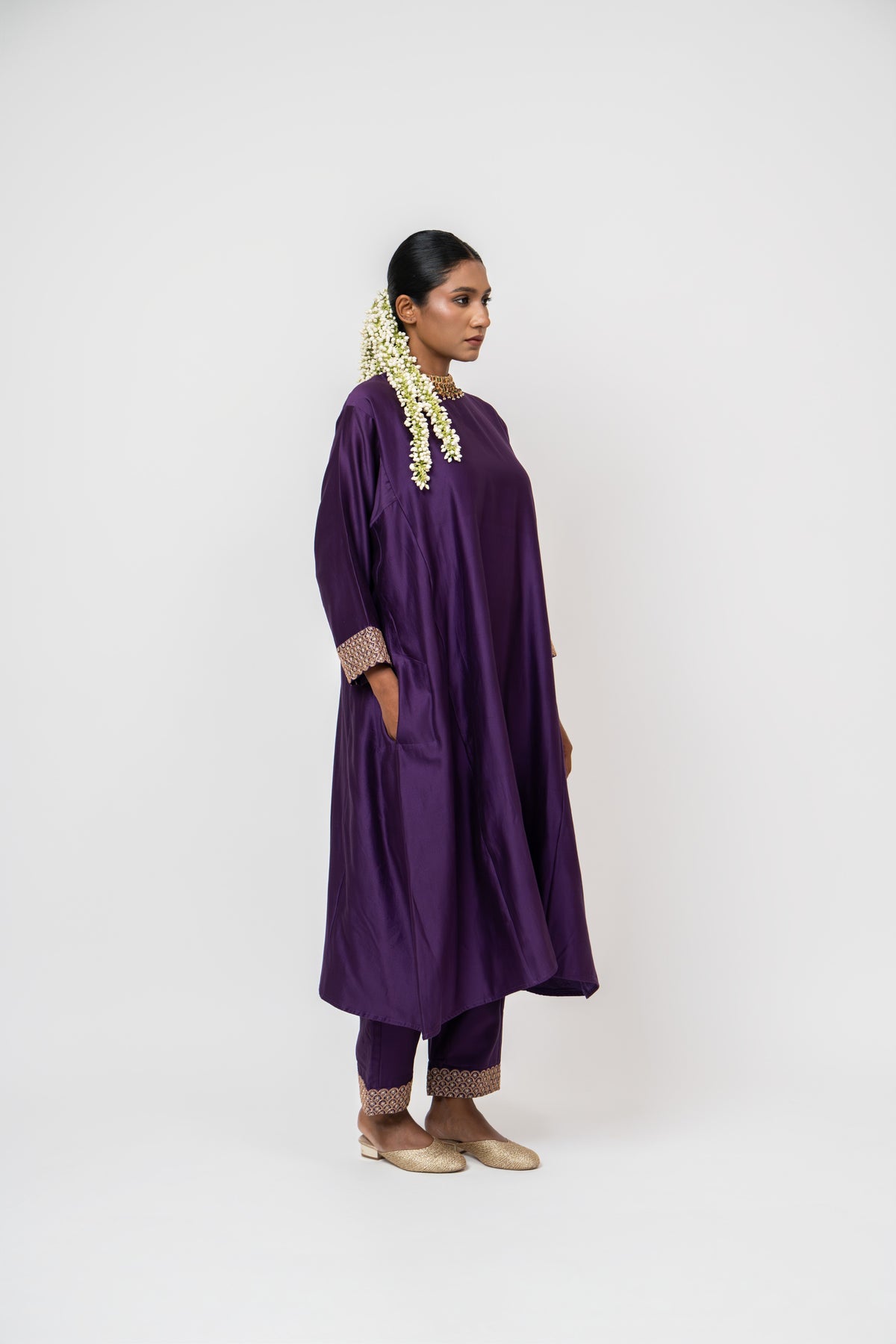 Orchid kurta set