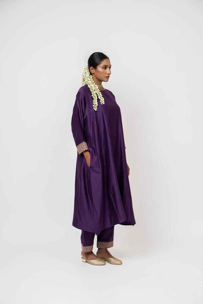 Orchid kurta set