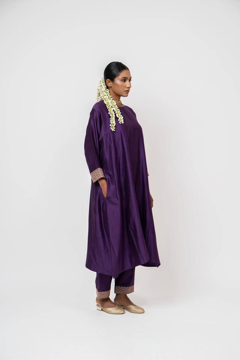Orchid kurta set