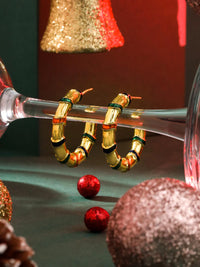 Scintillate Hoop Earrings