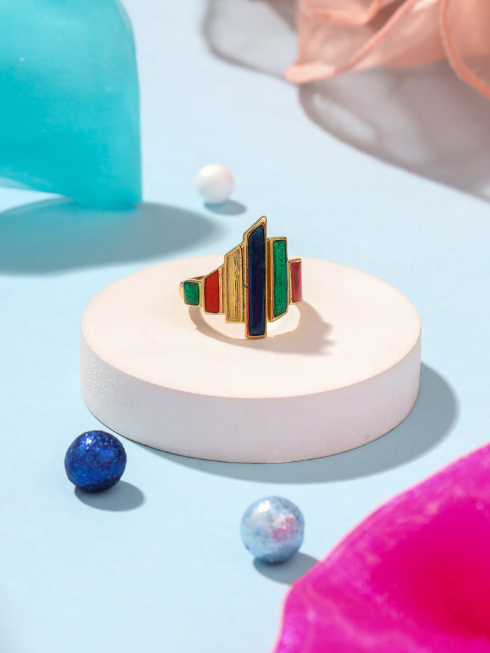 Scintillate Enamel Ring