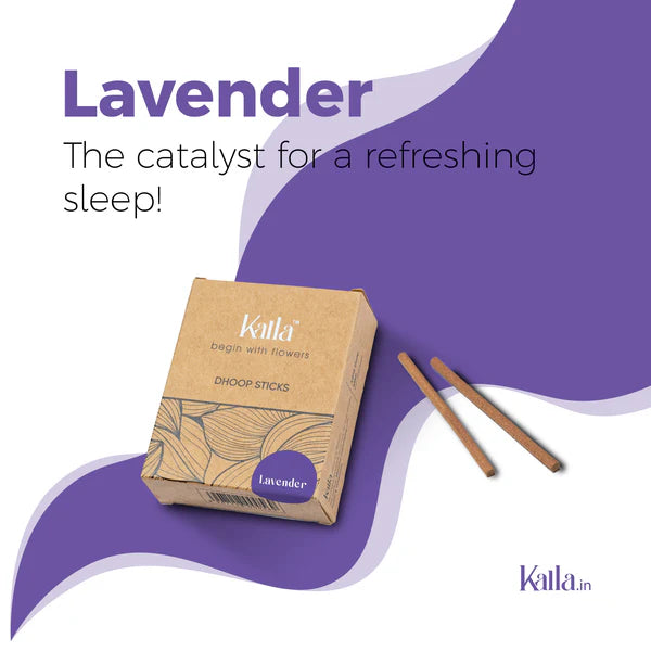 Natural Dhoop Sticks - Lavender
