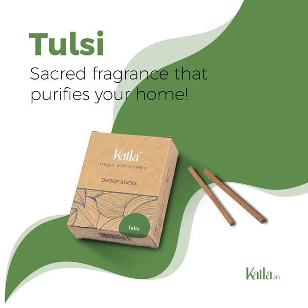 Natural Dhoop Sticks - Tulsi