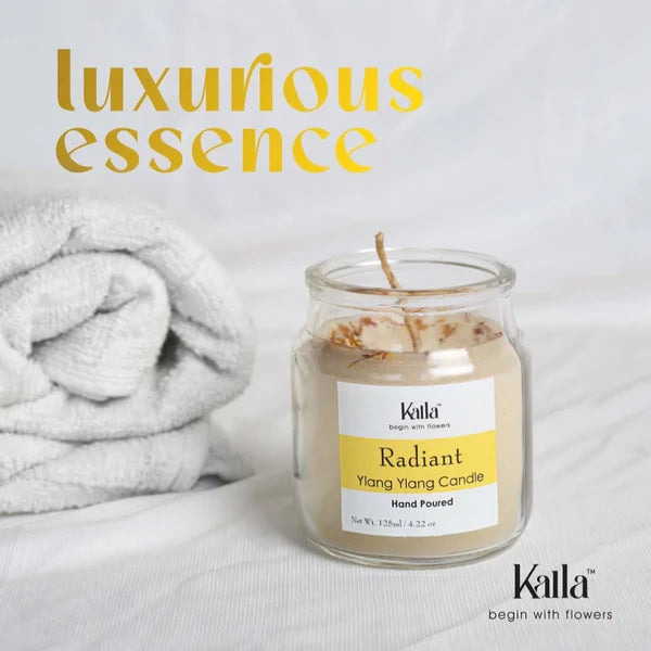 Radiant Fragrant Candle - Ylang Ylang