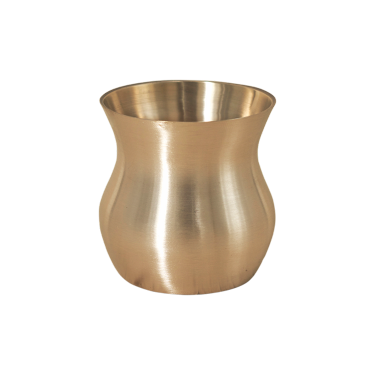 Loti bronze drinking glass 275ml handcrafted kansa traditional toxin-free tableware Mitti Lifestyle