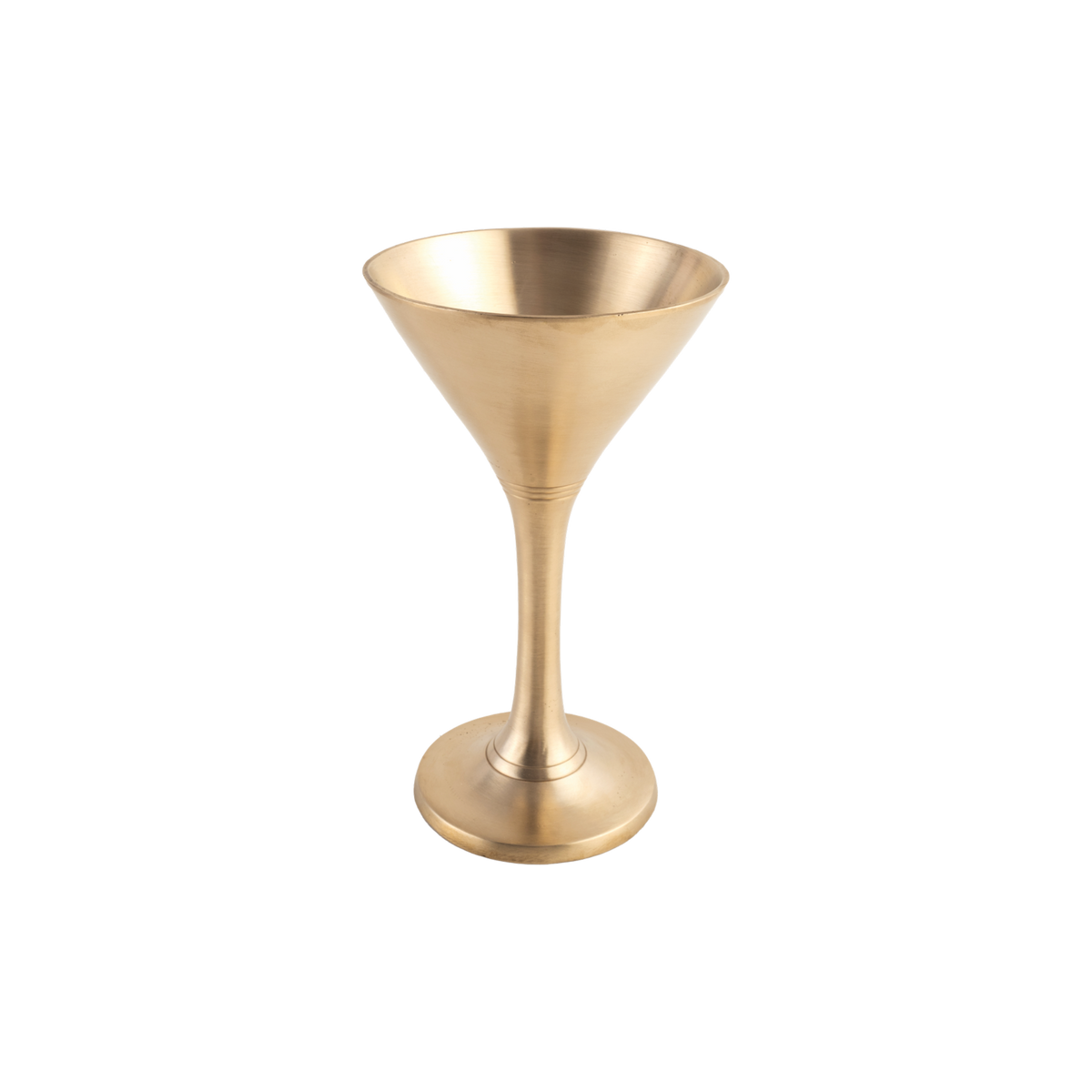 Martini bronze glass 150ml handcrafted kansa traditional elegant toxin-free Mitti Lifestyle