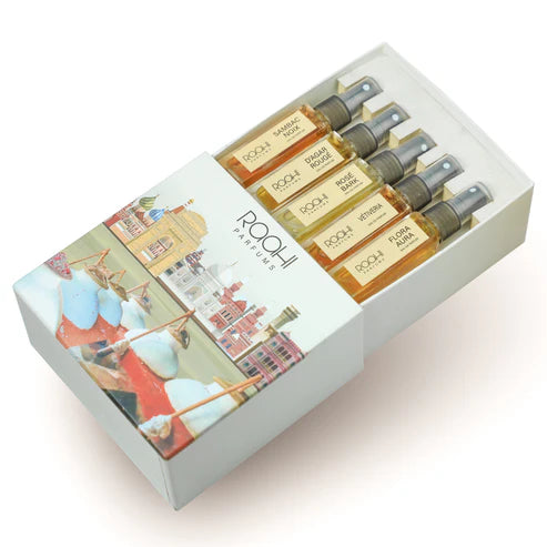 Eau De Parfum | Discovery Set | 5 Fragrance | Handcrafted in Kannauj, India