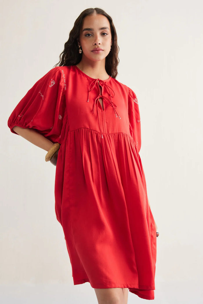 Ocean Wilds Tencel Dress