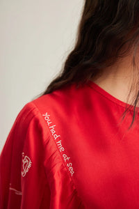 Ocean Wilds Tencel Dress