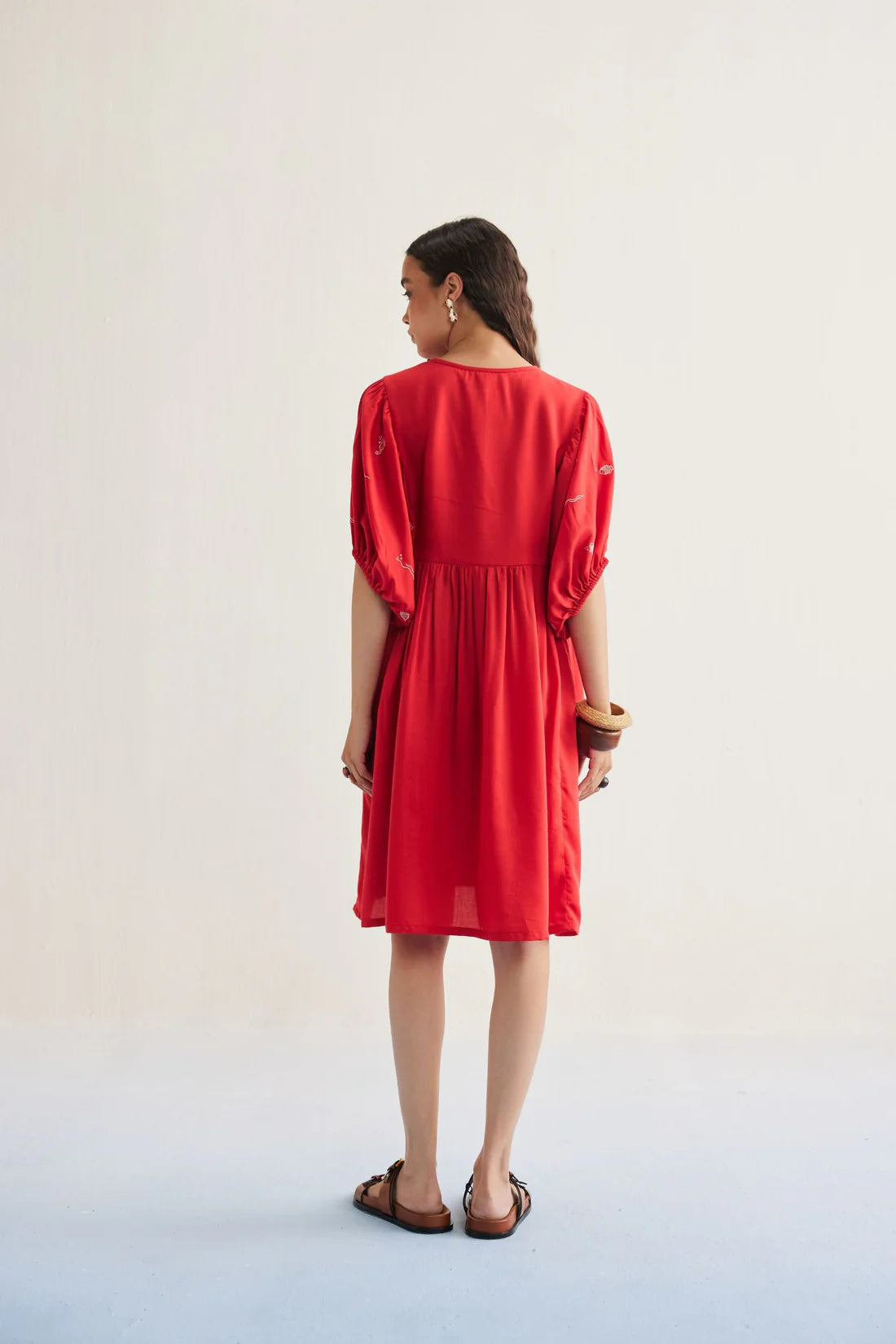 Ocean Wilds Tencel Dress