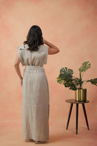 Bridgerton Linen Dress