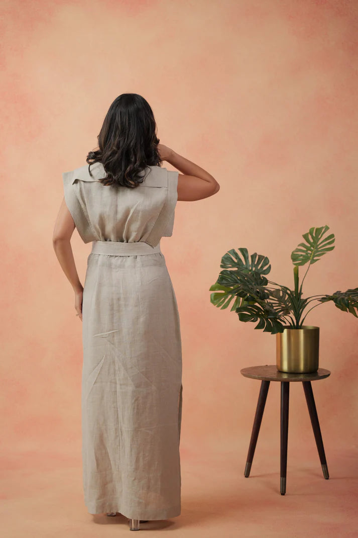 Bridgerton Linen Dress