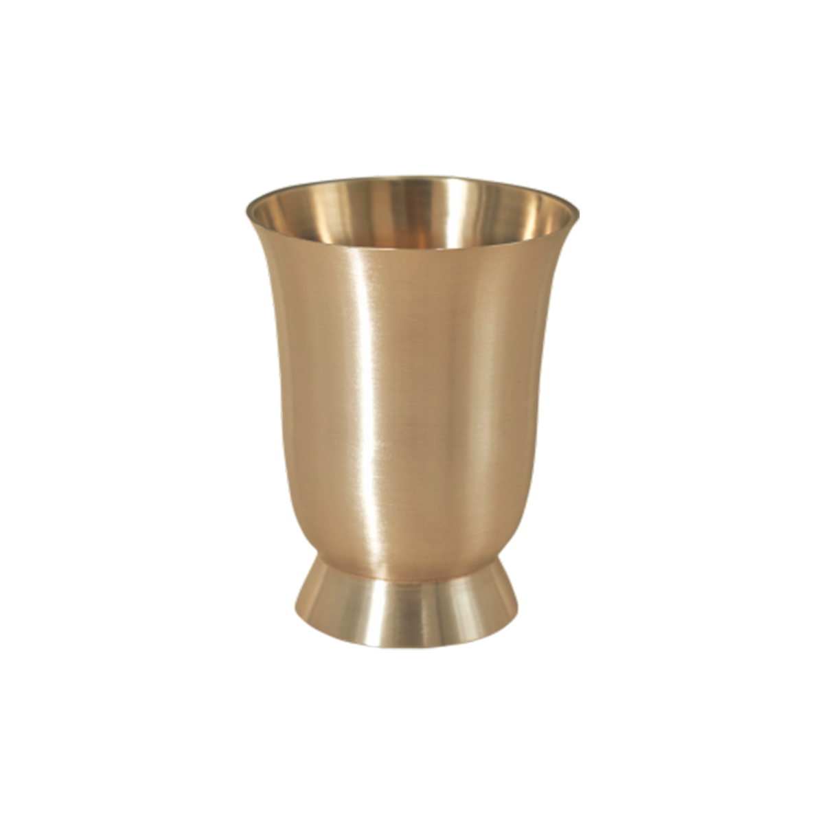 Pendi bronze drinking glass 245ml handcrafted kansa traditional toxin-free tableware Mitti Lifestyle