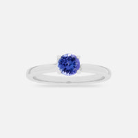 Tanzanite Solitaire Ring