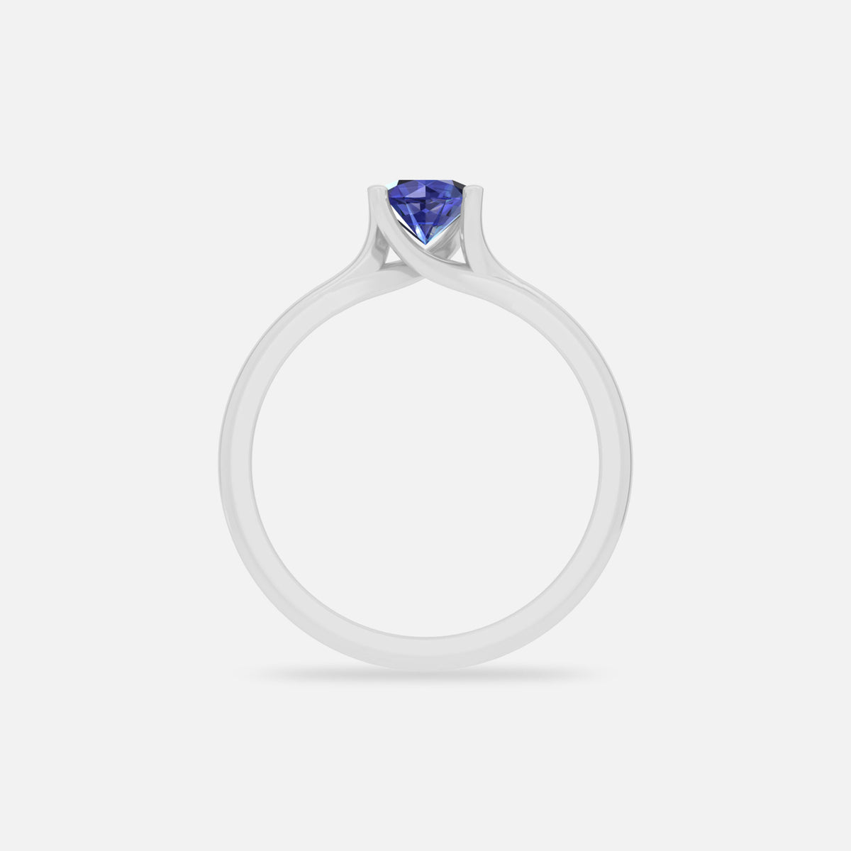 Tanzanite Solitaire Ring