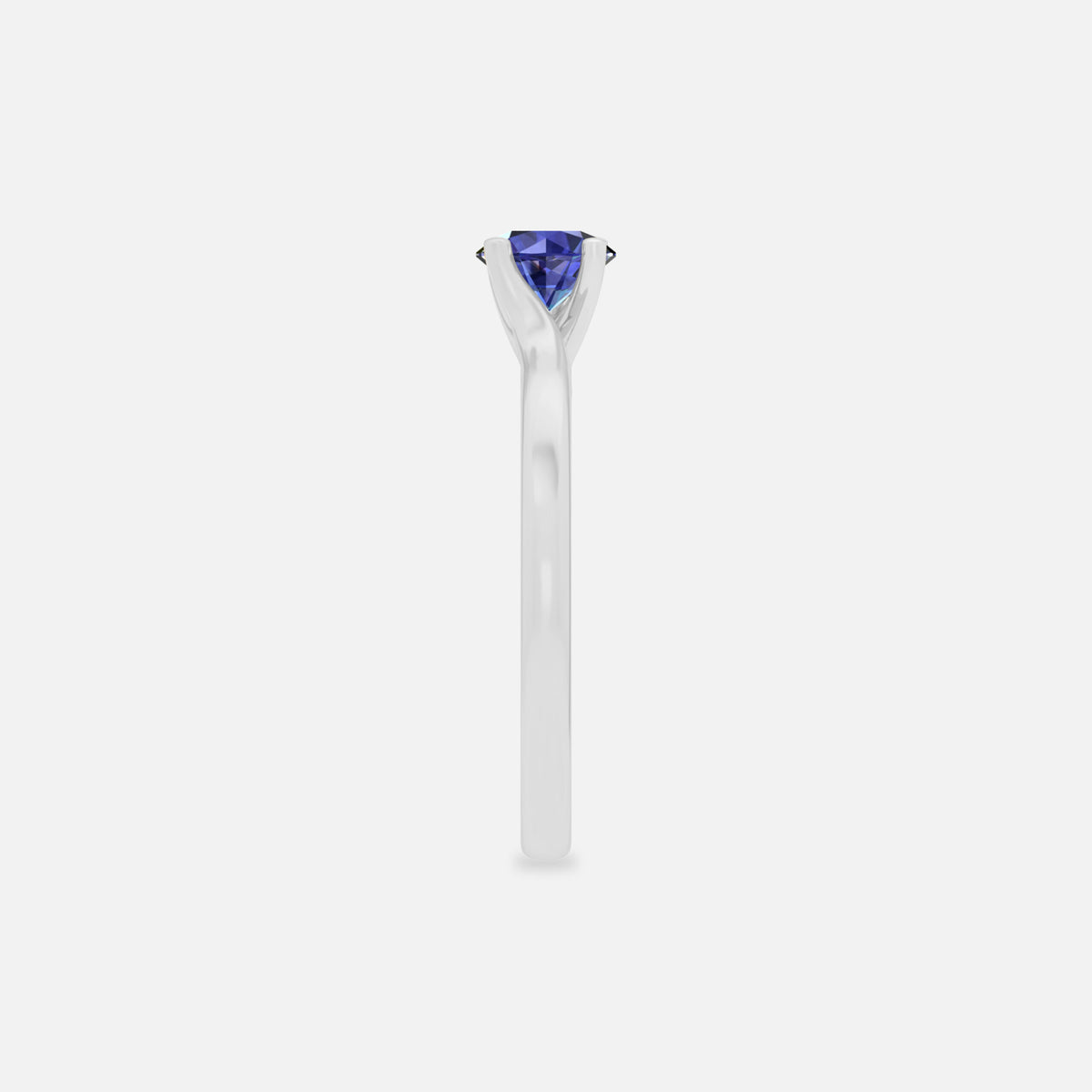 Tanzanite Solitaire Ring