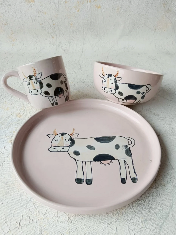 Pink Cow Set