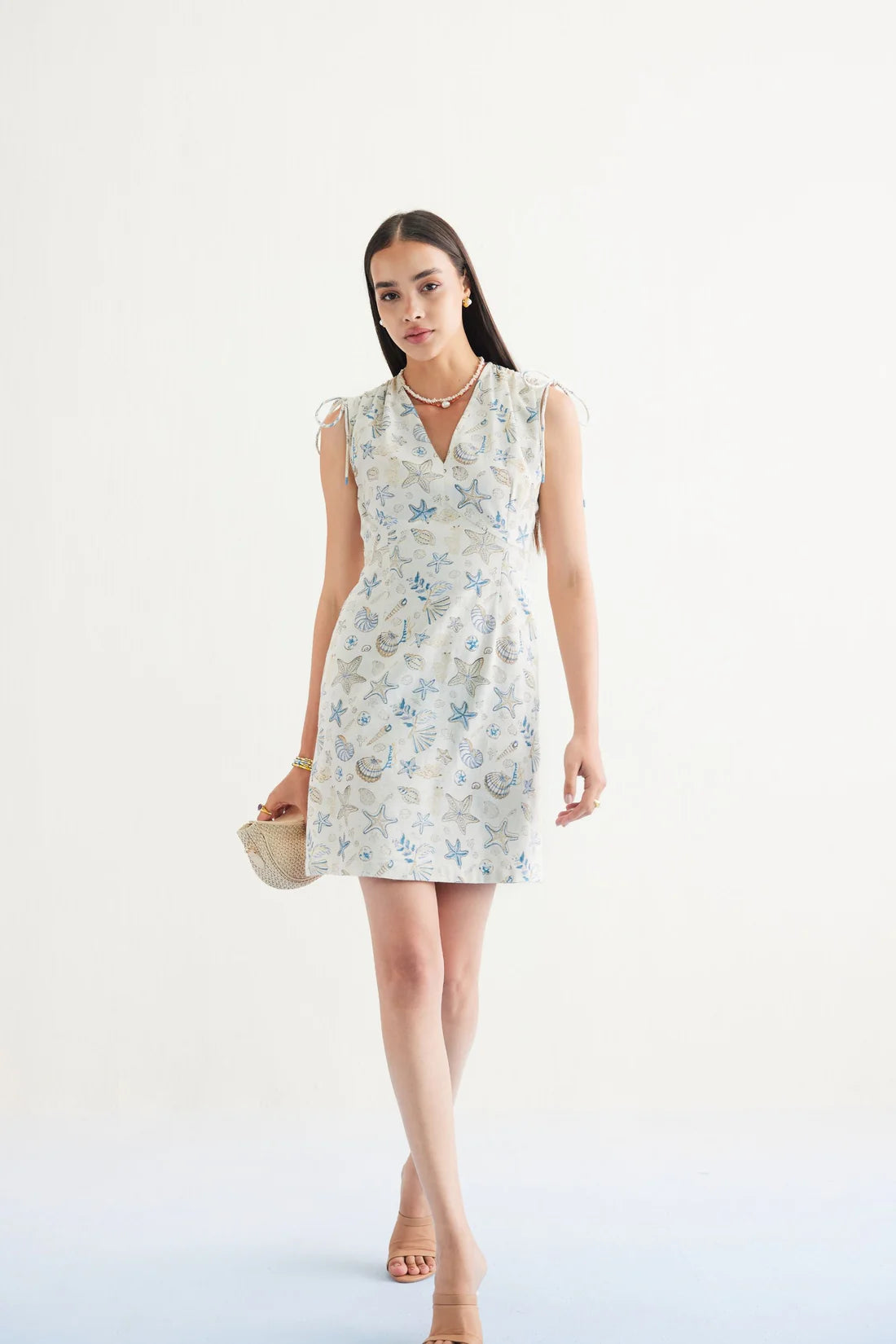 Starfish Handspun Handwoven Organic Cotton Dress