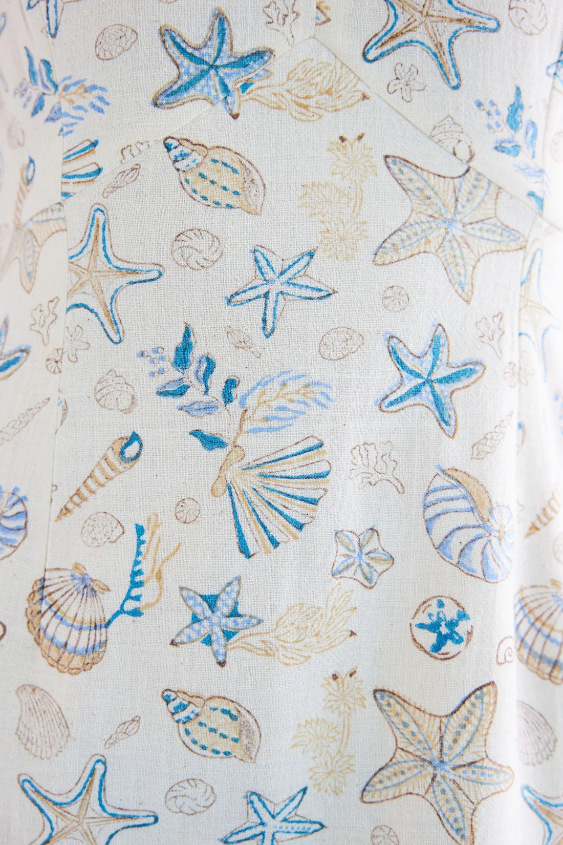 Starfish Handspun Handwoven Organic Cotton Dress