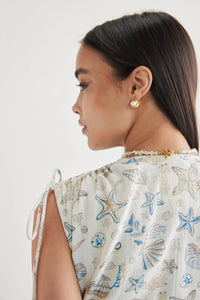 Starfish Handspun Handwoven Organic Cotton Dress