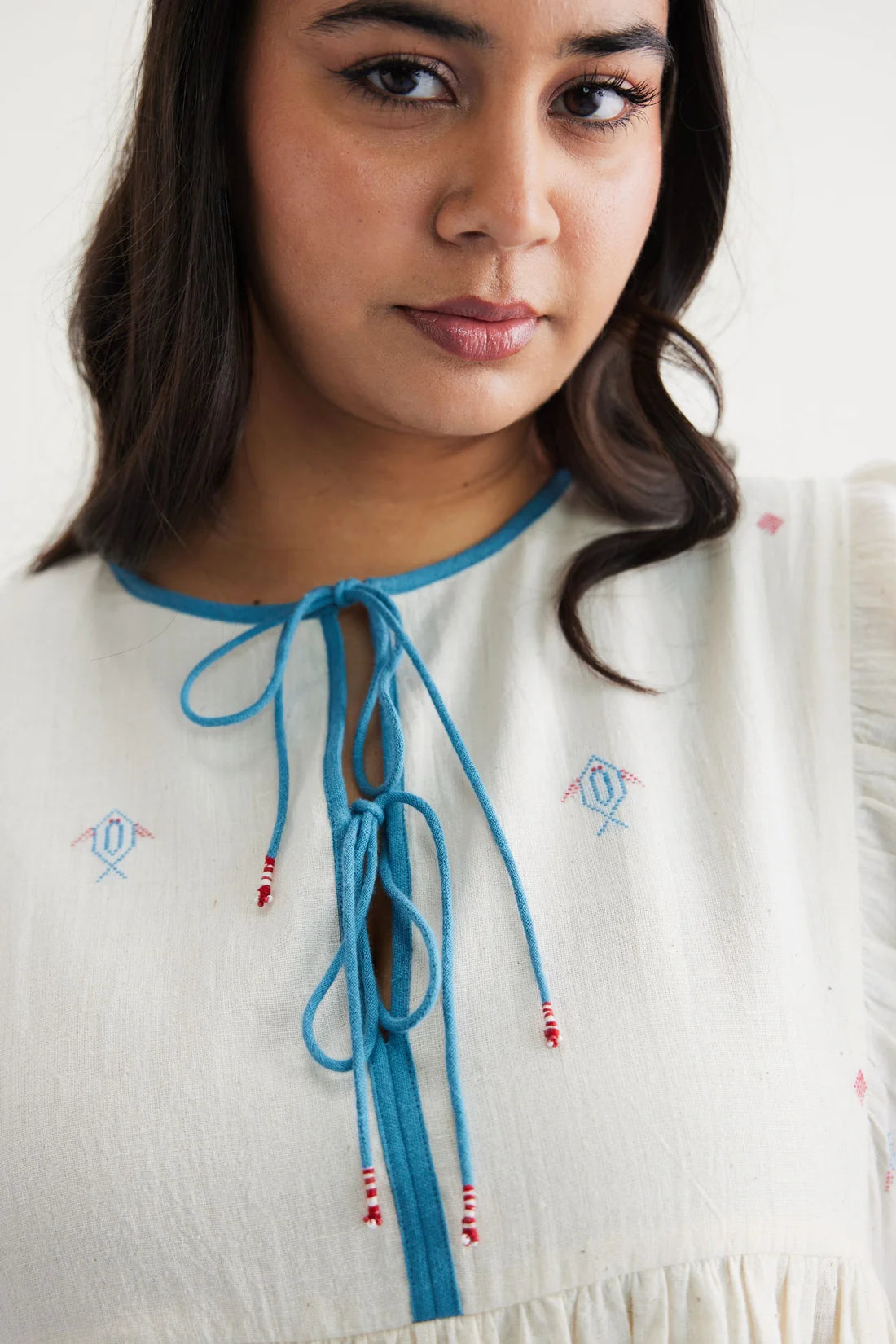 Swim Free Handwoven Kala Cotton Dress