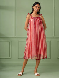 Stripe Jacket Dress
