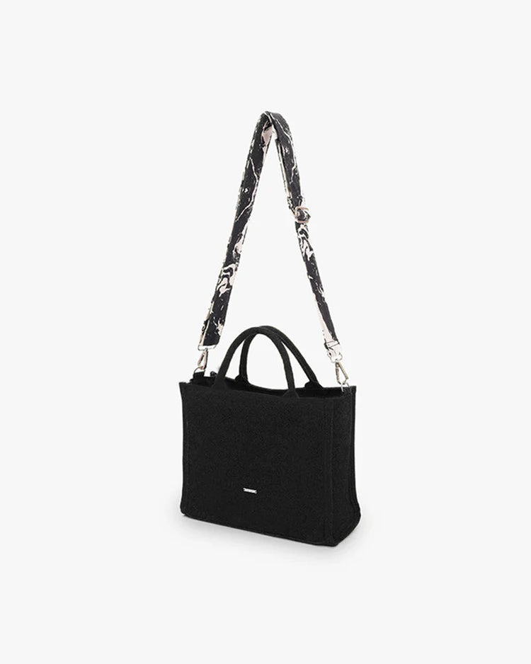 The Satchel - Wabi-Sabi (Black)