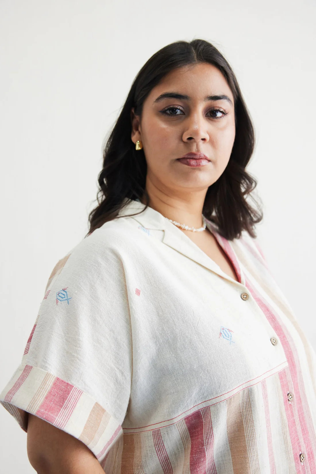 The Reef Shore Handwoven Kala Cotton Shirt