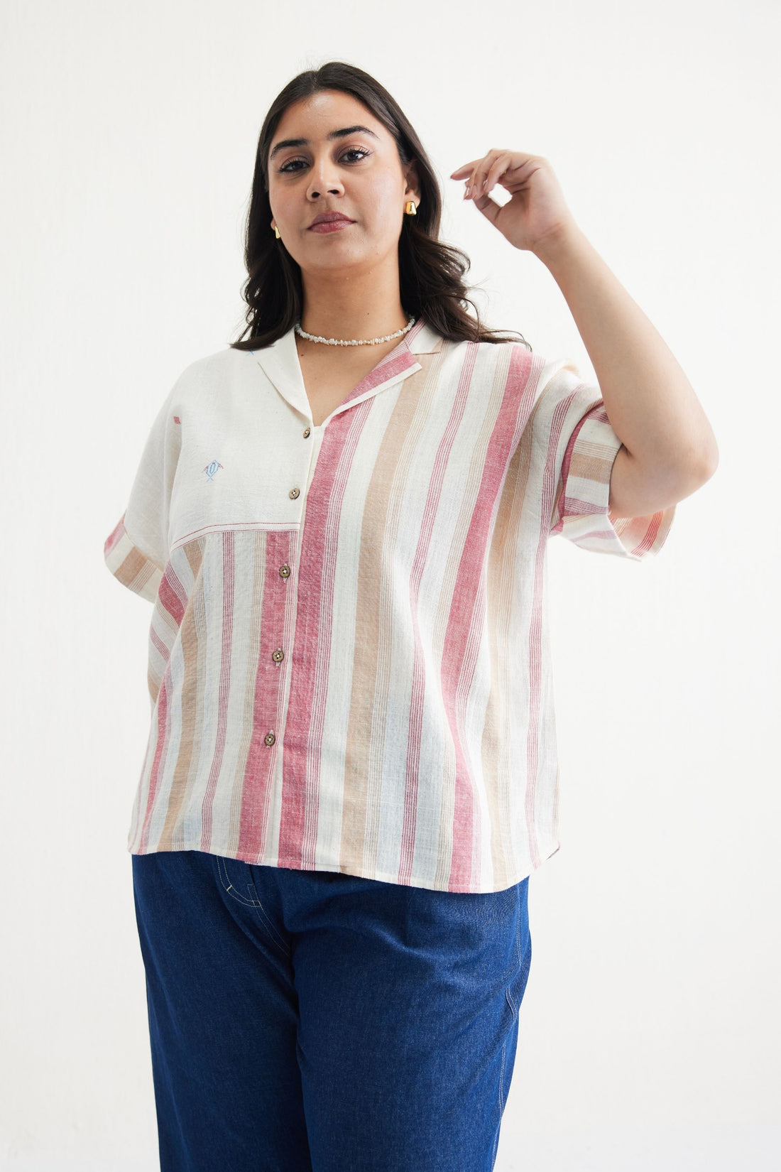 The Reef Shore Handwoven Kala Cotton Shirt