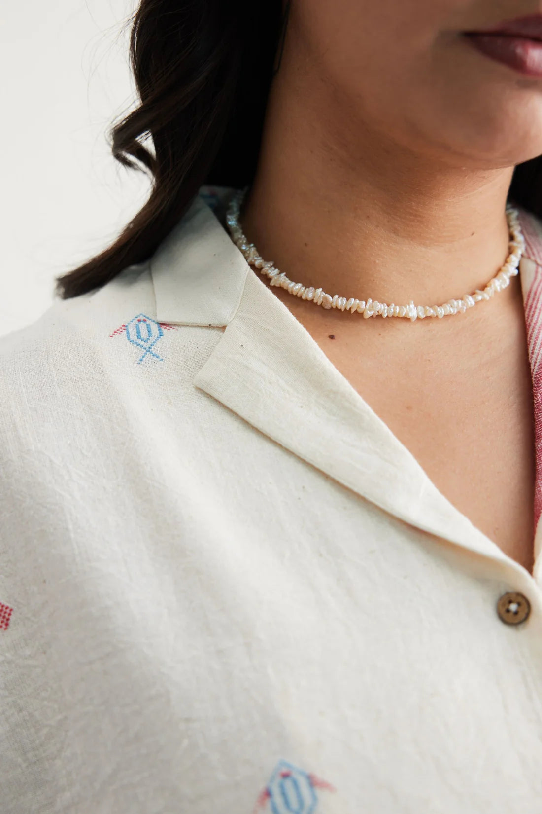 The Reef Shore Handwoven Kala Cotton Shirt